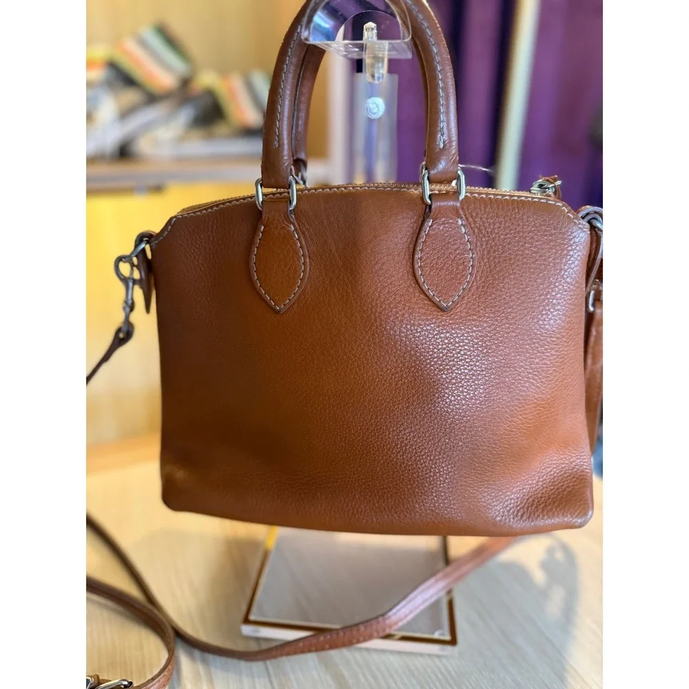 Dooney & Bourke Mini Tan Satchel